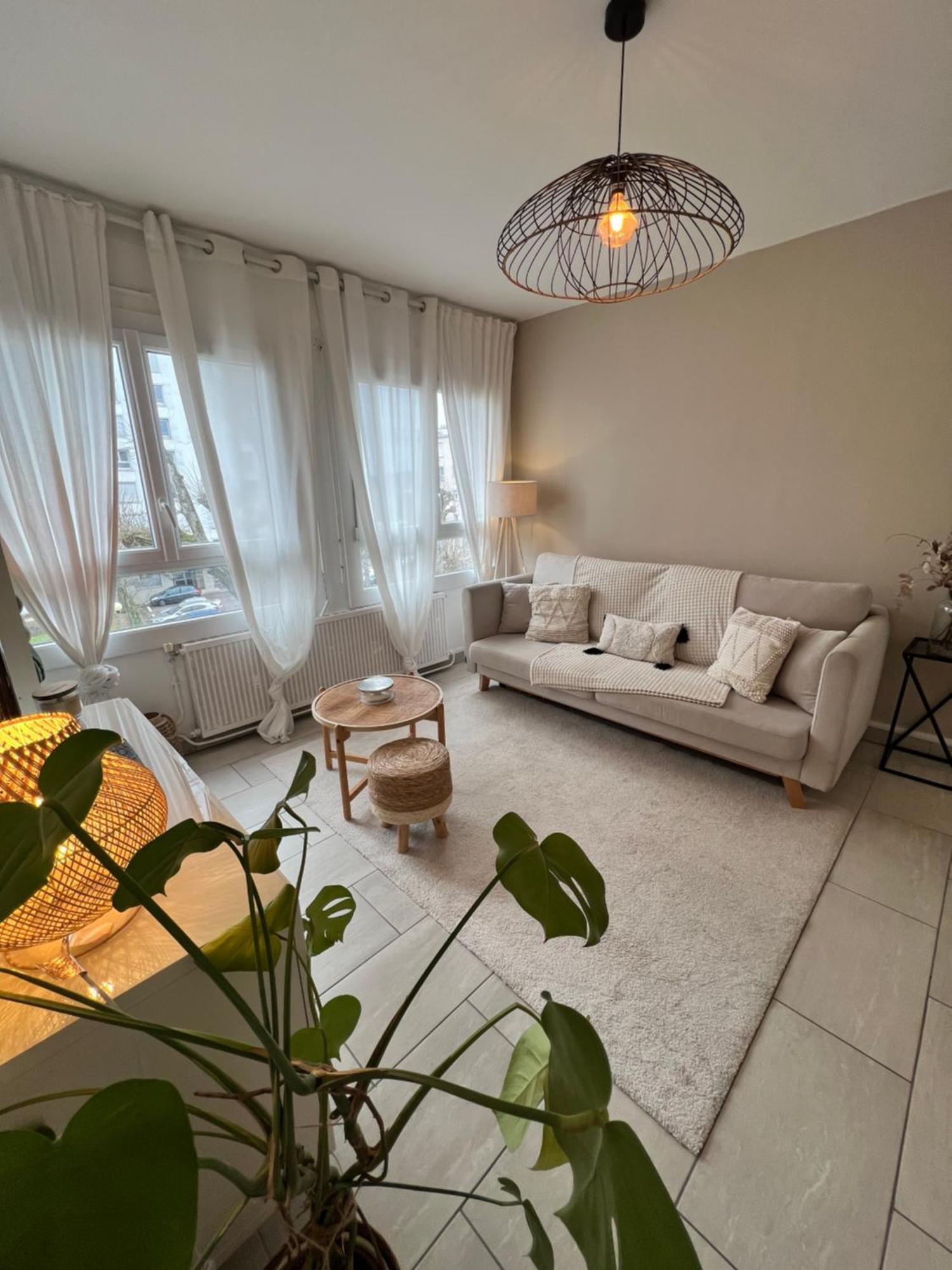 Апартаменты Le Bellevue - T3 - Gare & Les Jardins Darcy - Parking Free Дижон Экстерьер фото